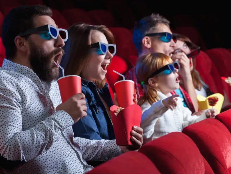 Viewers enjoying movies with a premium IPTV service in Ireland